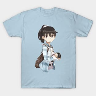 Photographer Anime Girl T-Shirt